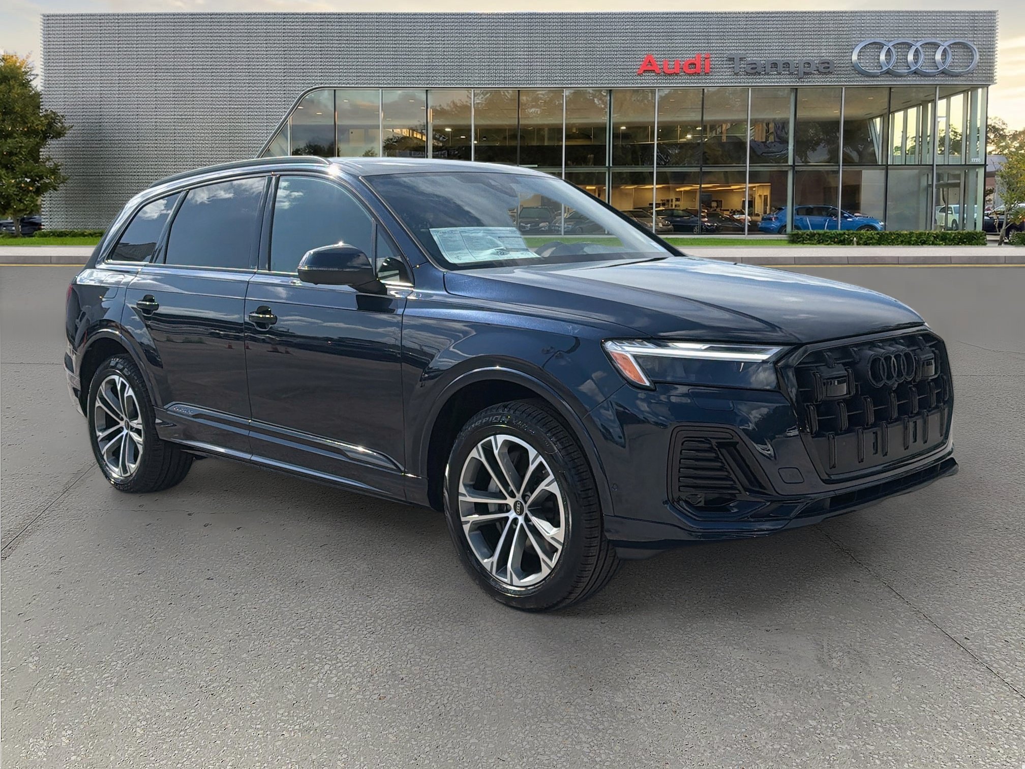 New 2026 Waitomo Blue Metallic Audi Premium Plus image 1