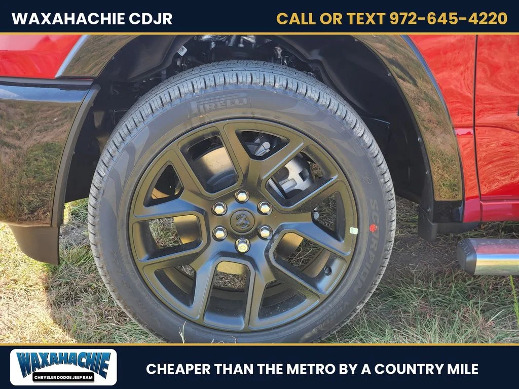 New 2026 Molten Red Pearl-Coat Exterior Paint RAM Laramie image 8