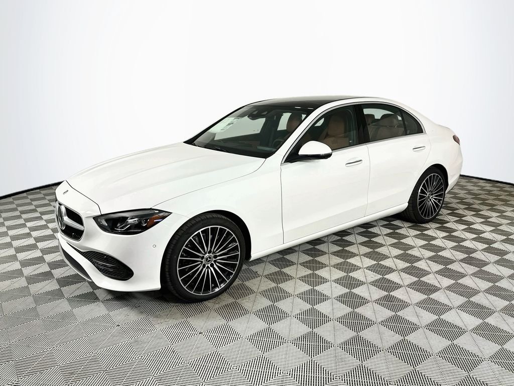 New 2026 Polar White Mercedes-Benz C 300 image 3