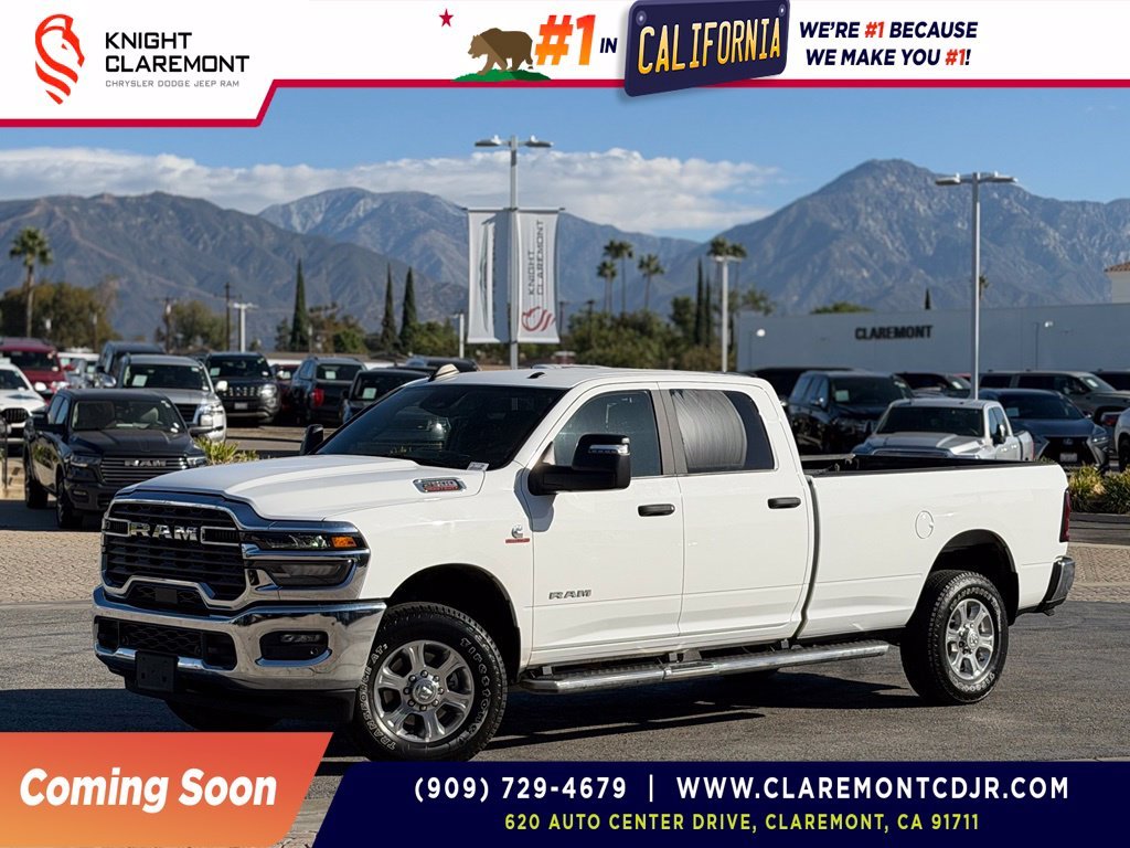 Used 2025 Bright White Clearcoat Ram Big Horn image 1