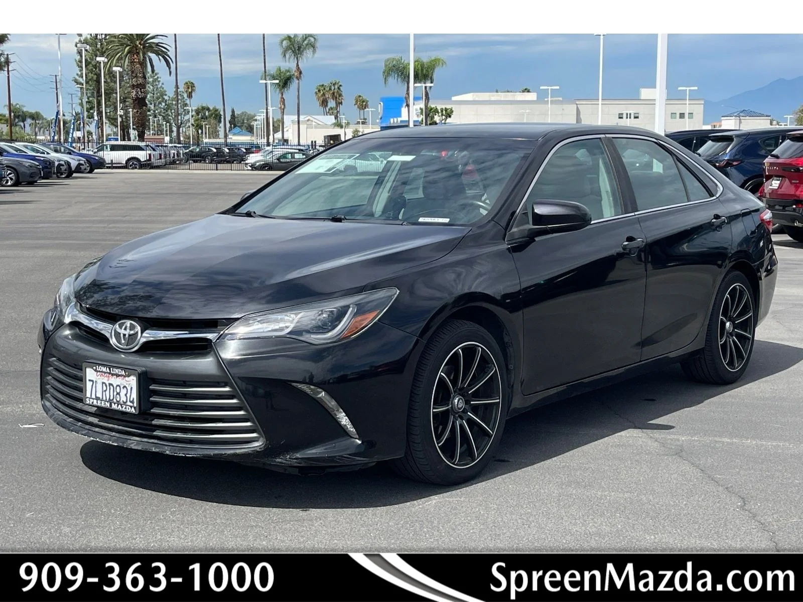 Used 2015 Attitude Black Toyota LE image 1