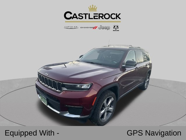 Used 2021 Red Jeep Limited image 1