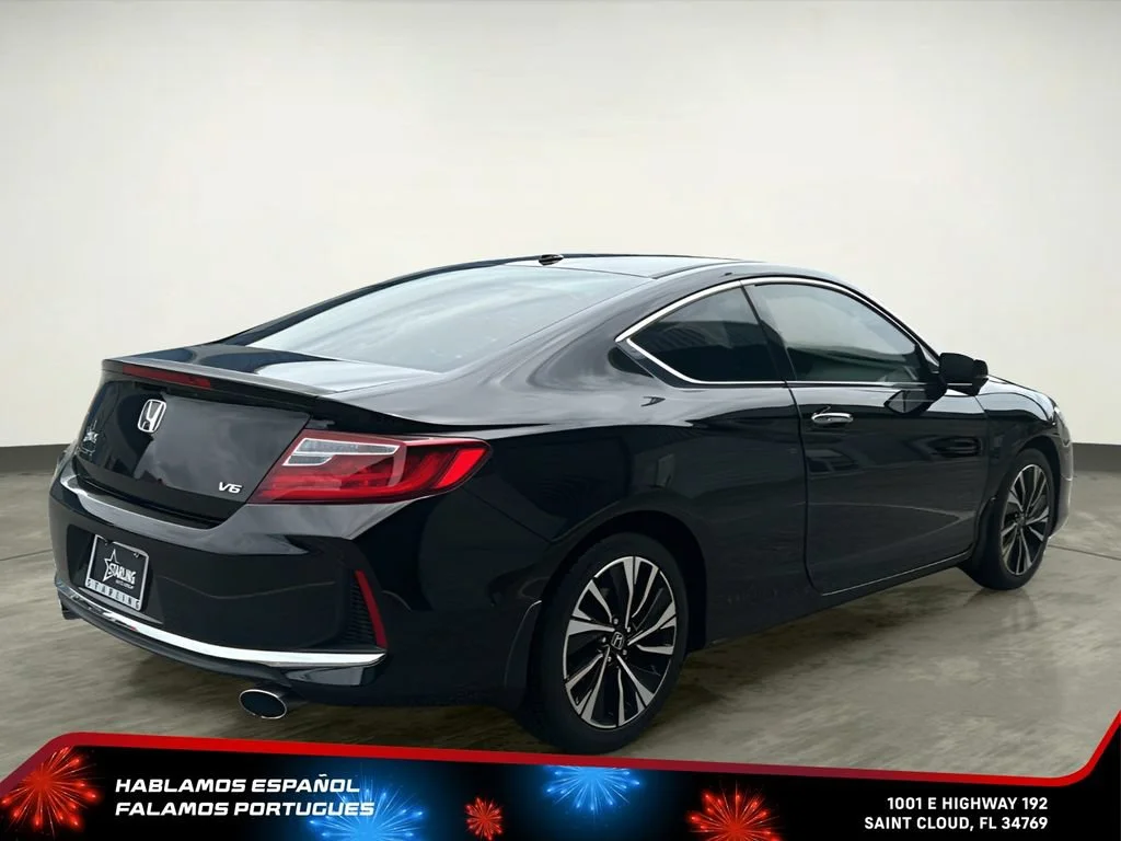 Used 2017 Black Honda EX-L V6 image 6