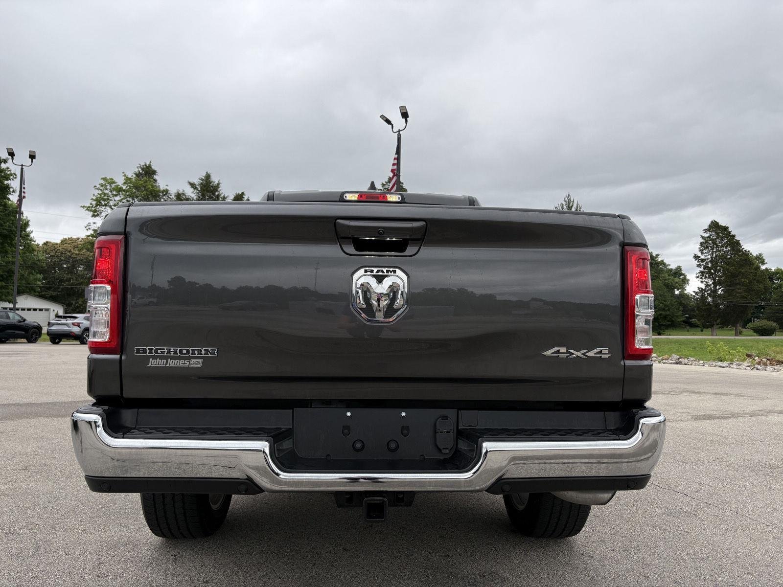 Used 2022 Granite Crystal Metallic Clearcoat Ram Big Horn image 18