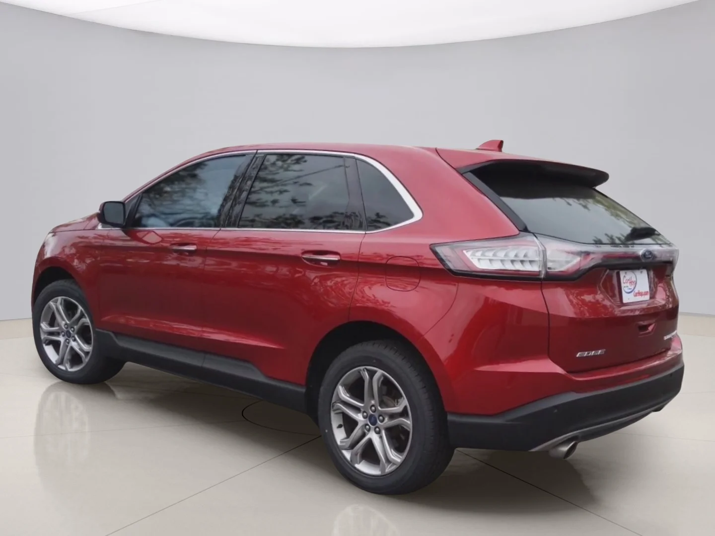 Used 2016 Red Ford TITANIUM image 3