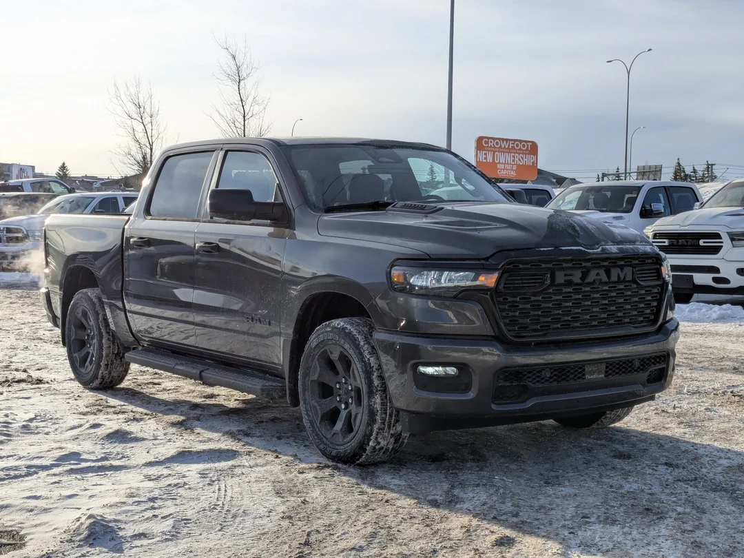 New 2026 Grey RAM Express - - Hurricane Turbo - Sport Hood - Black Side Steps - Remote Start & More! image 2