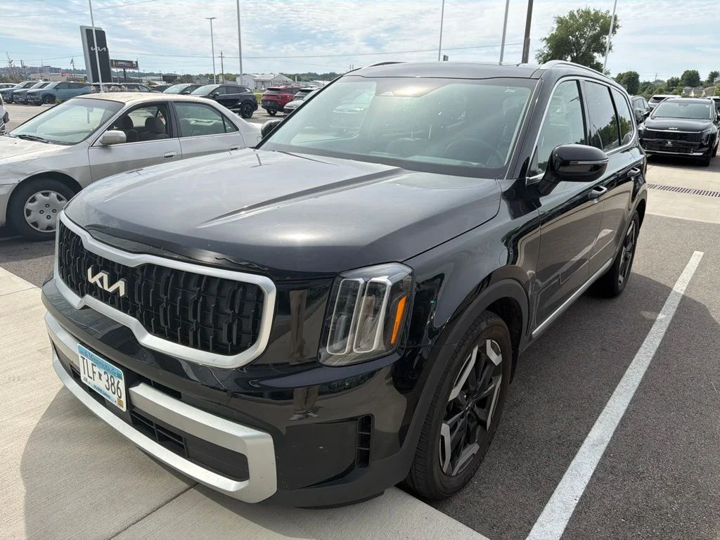 Certified Used 2023 Black Kia EX image 2