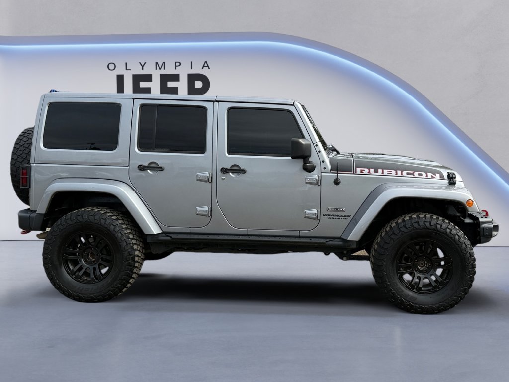 Used 2017 Silver Jeep Unlimited Rubicon Recon image 7