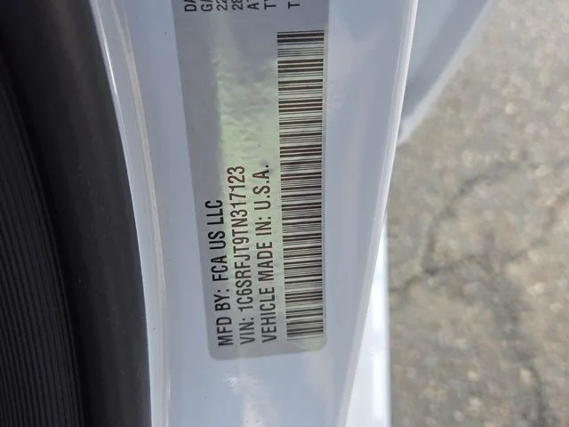 New 2026 Bright White Clear-Coat Exterior Paint RAM Laramie image 7