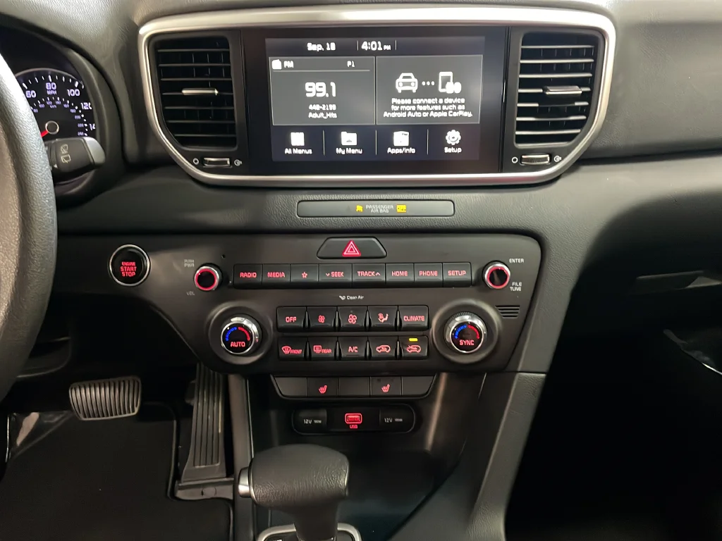 Certified Used 2022 White Kia LX image 20