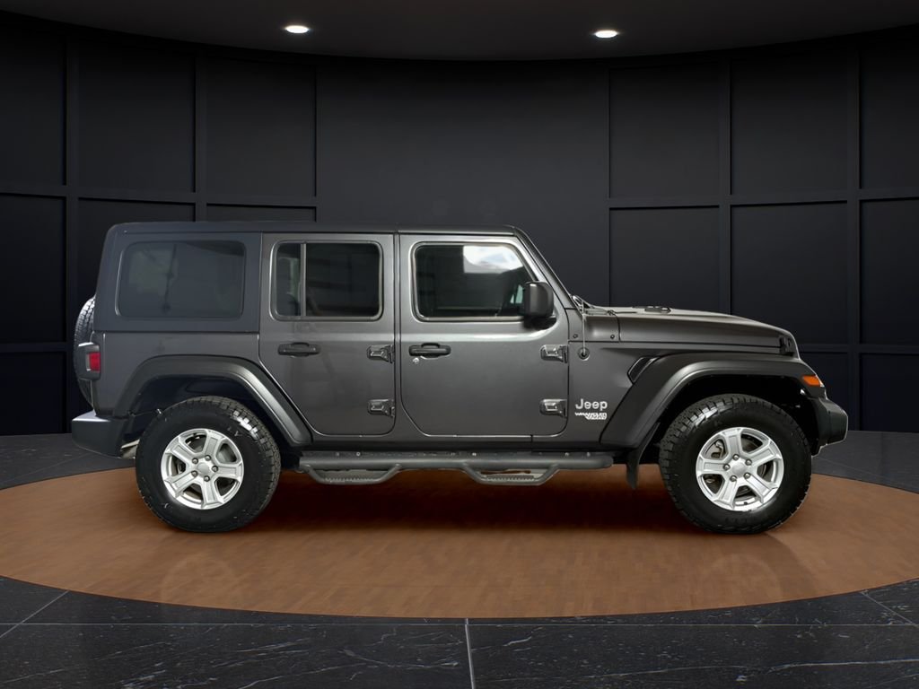 Used 2020 Gray Jeep Unlimited Sport S image 6