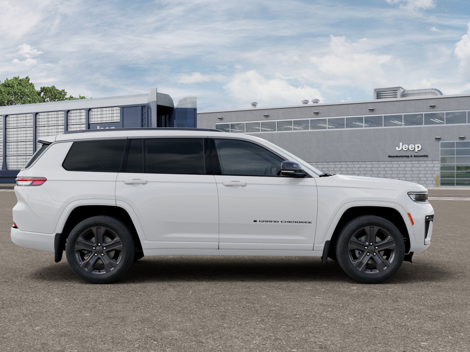 New 2027 Bright White Clear-Coat Paint Jeep Limited image 12