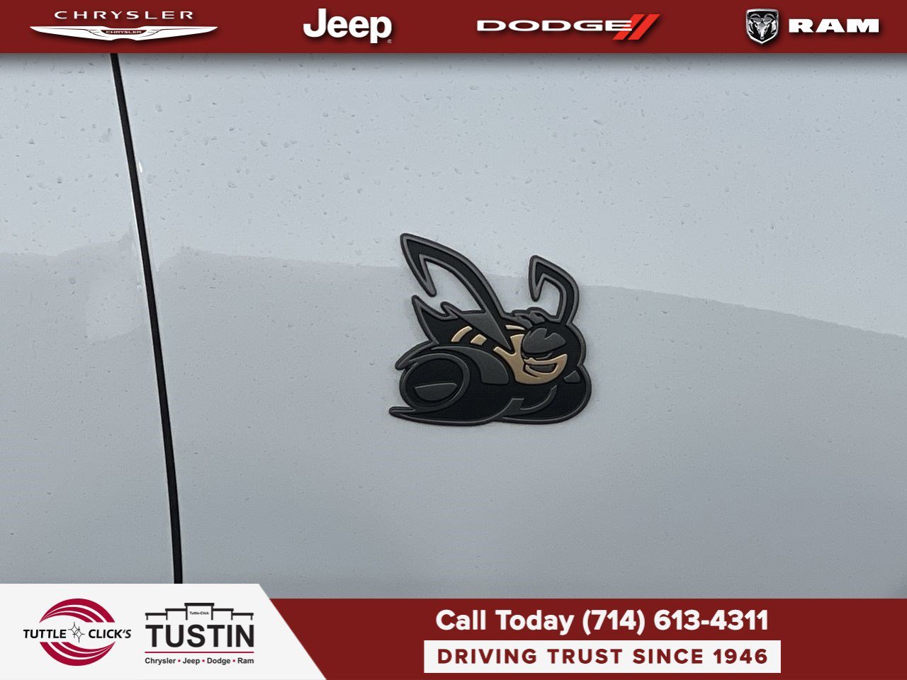 New 2026 White Knuckle Exterior Paint Dodge Scat Pack Plus image 8