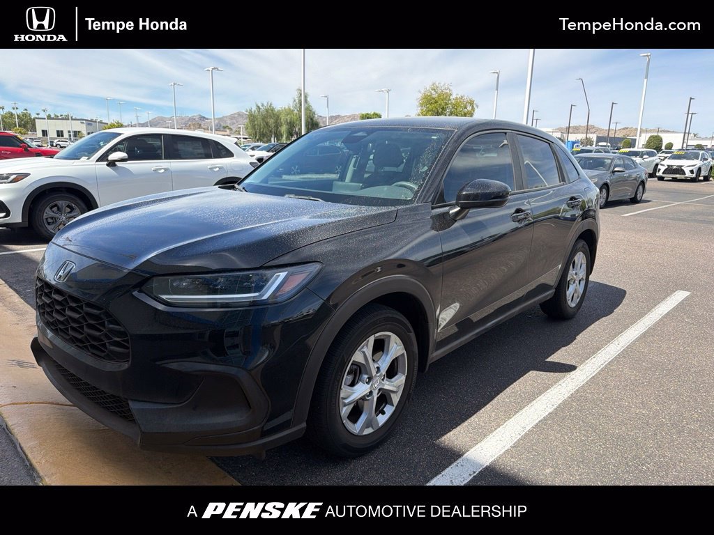 Certified Used 2024 Crystal Black Pearl Honda LX image 1