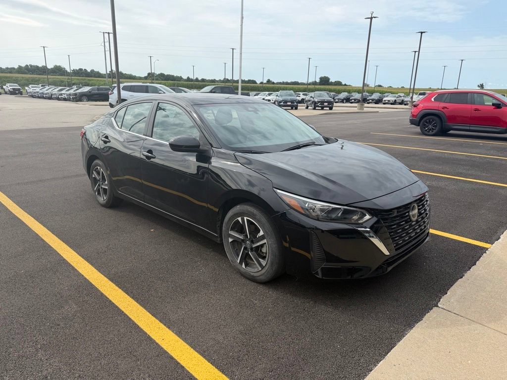 Used 2025 Black Nissan SV image 1
