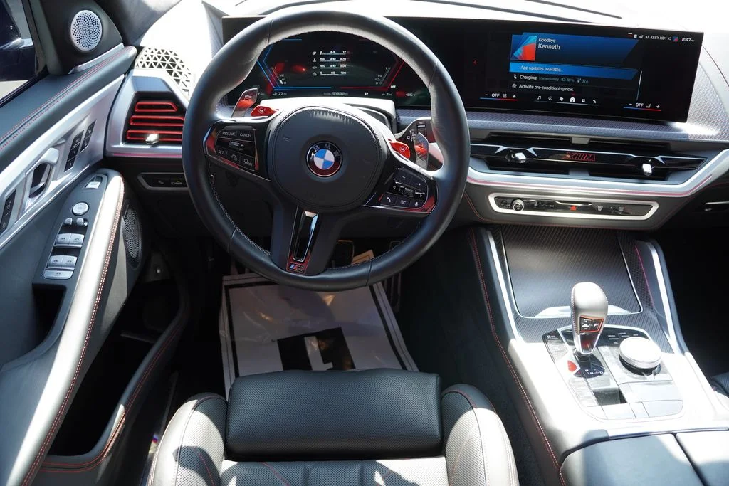 Used 2024 Frozen Black Metallic BMW Label image 25