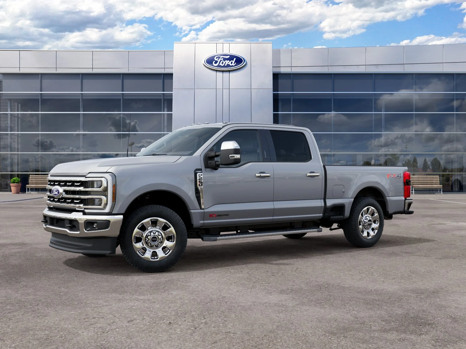 New 2027 Iconic Silver Metallic Ford F-250® Lariat® image 1