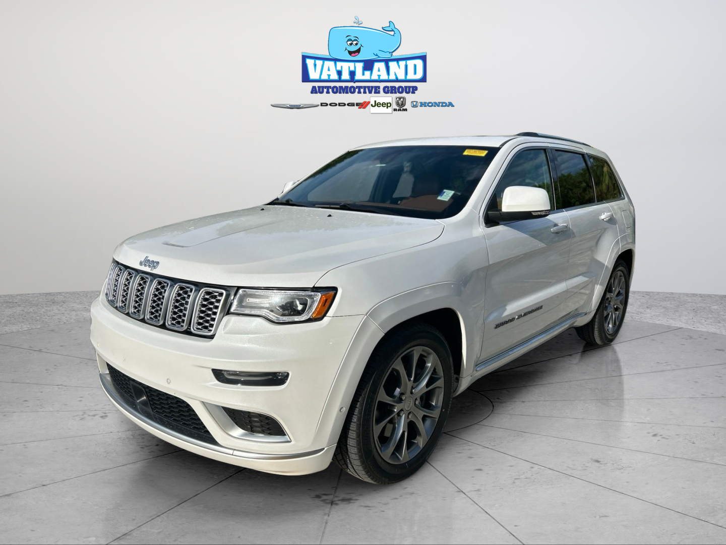 Certified Used 2021 White Jeep Summit image 1