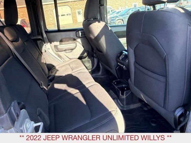 Certified Used 2022 Gray Jeep Unlimited Willys image 11