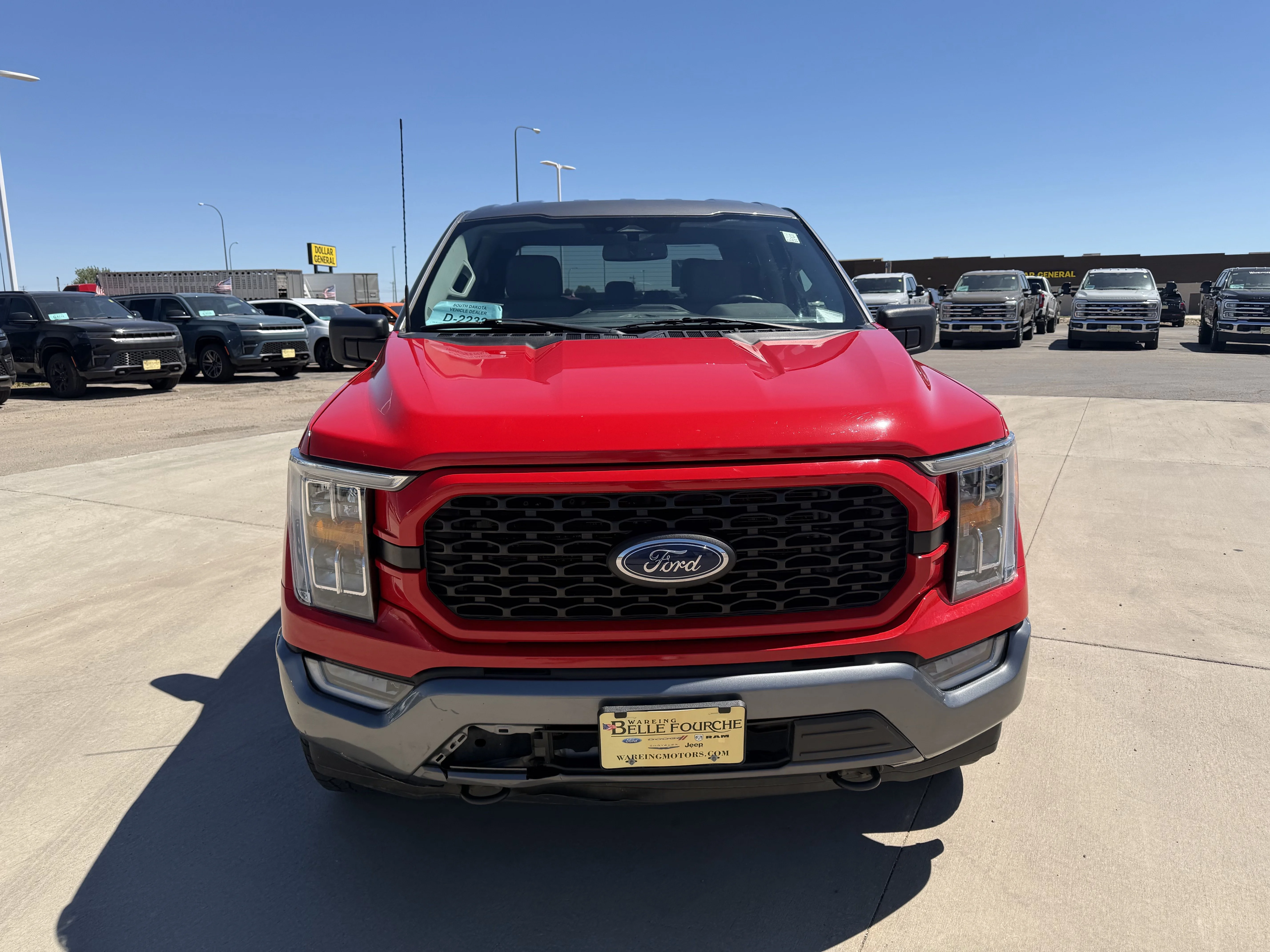 Used 2023 Red Ford XLT image 2