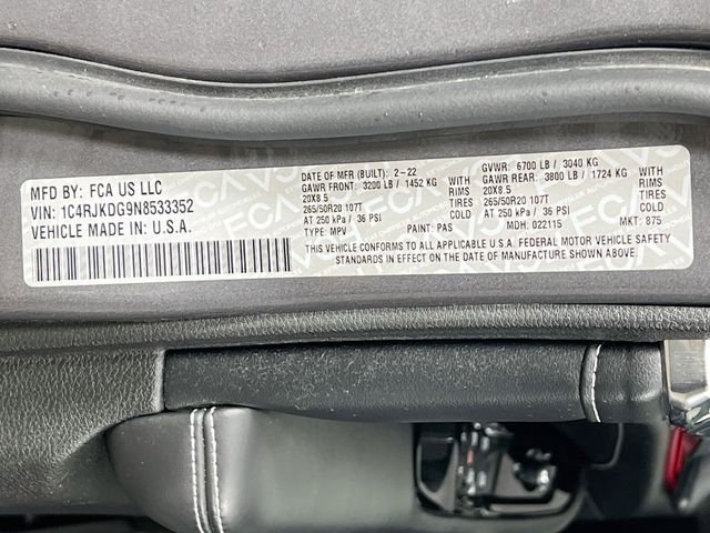 Used 2022 Gray Jeep Overland image 11