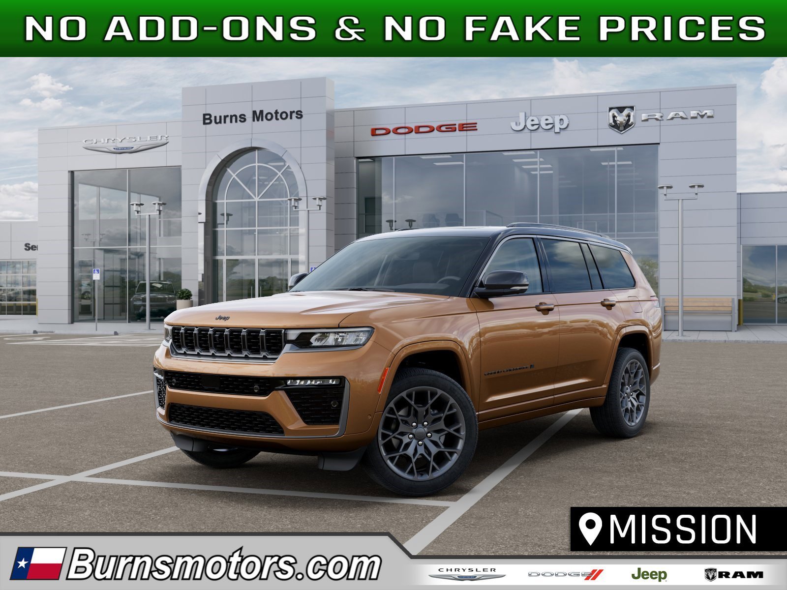 New 2026 Copper Shino Metallic Clear-Coat Exterior Paint Jeep Summit image 1