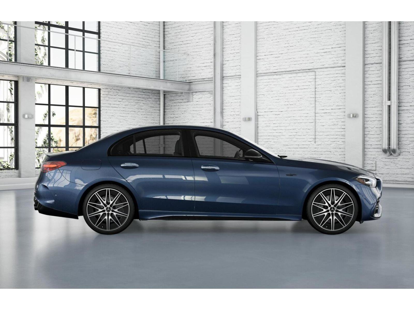 New 2026 Twilight Blue Metallic Mercedes-Benz AMG® C 43 4MATIC® Sedan image 2