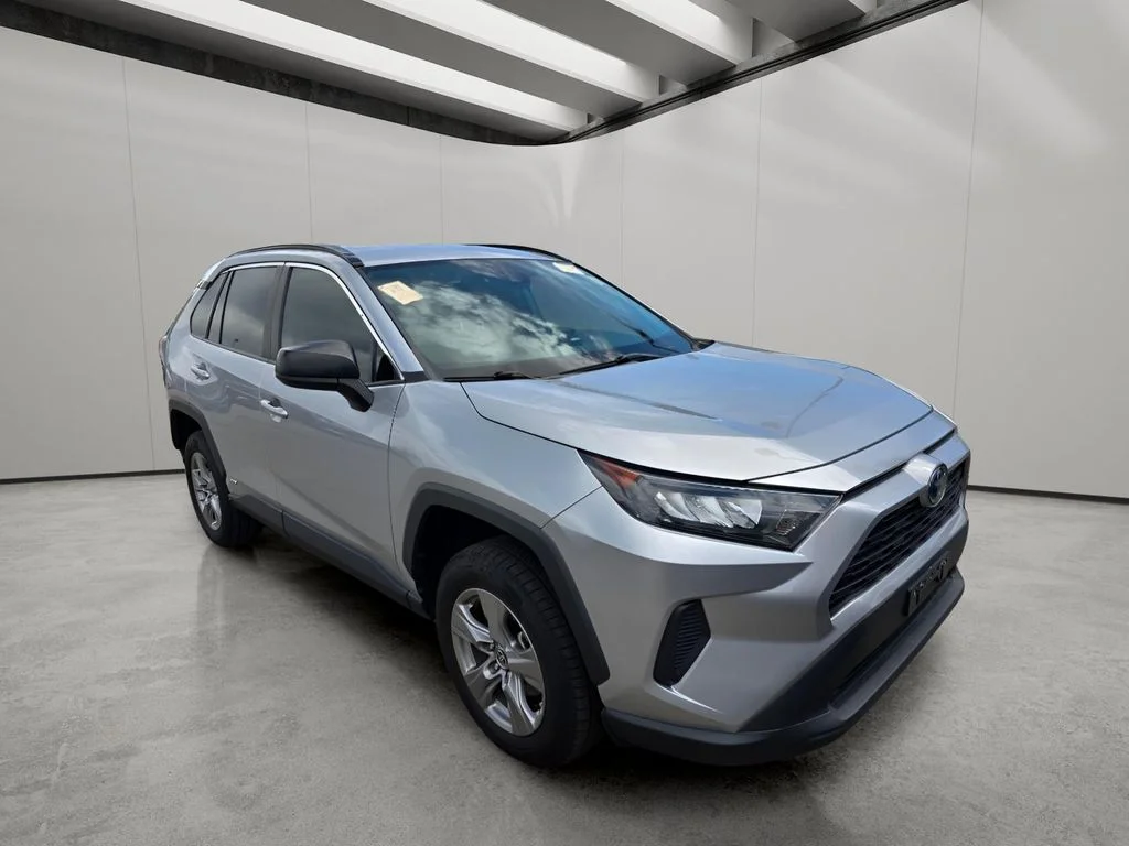 Used 2022 Silver Sky Metallic Toyota Hybrid LE image 12