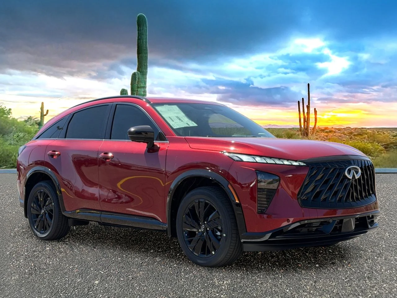 New 2027 SUNFIRE RED INFINITI Sport AWD image 1