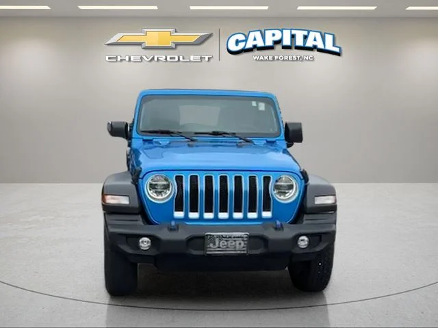 Used 2022 Blue Jeep Unlimited Sport S image 8