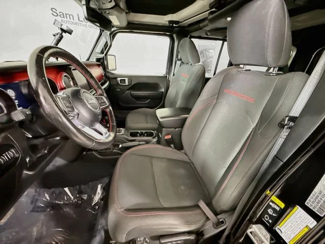 Used 2022 Black Jeep Unlimited Rubicon image 21