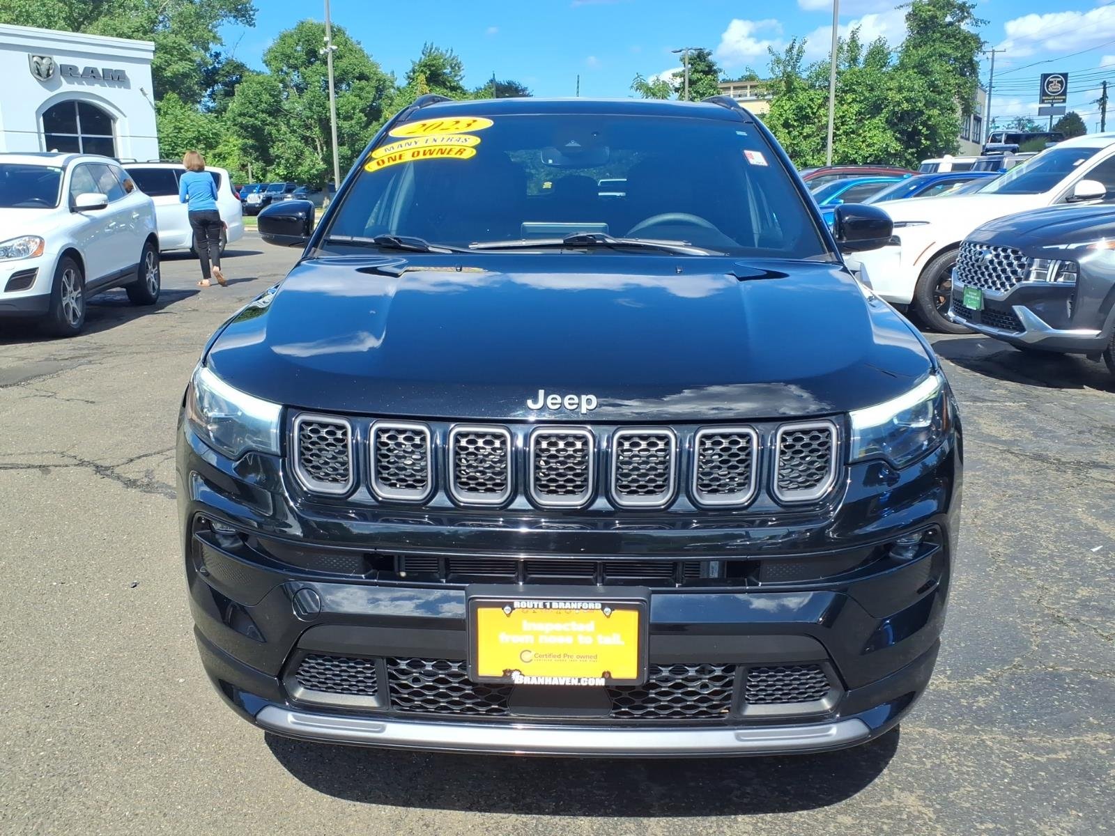 Certified Used 2023 Black Jeep Limited image 2