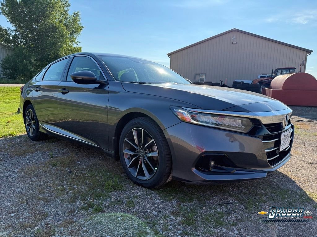 Used 2021 Gray Honda EX-L image 1