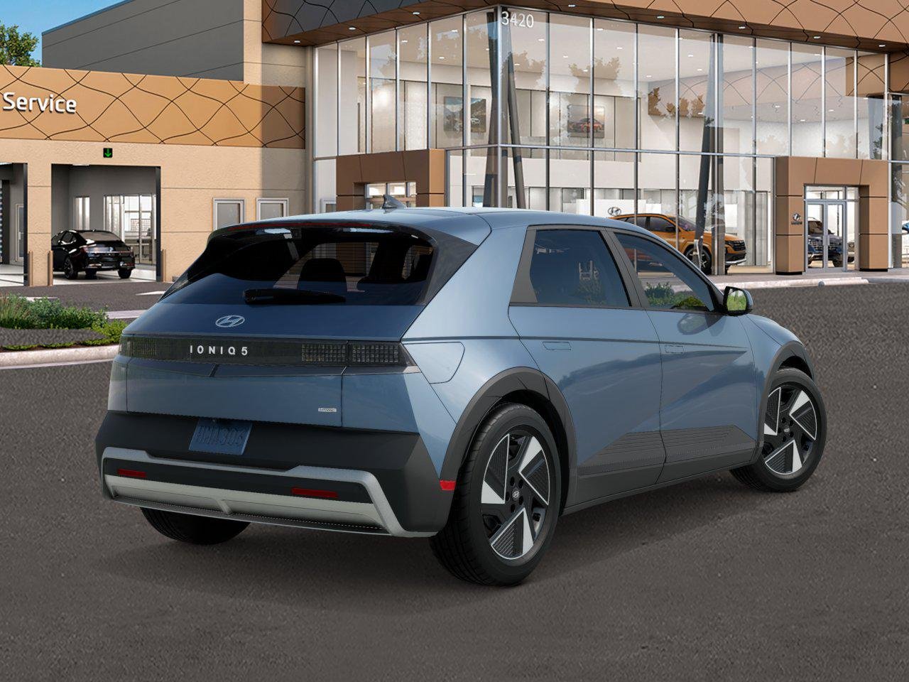 New 2026 Blue Hyundai SEL image 4