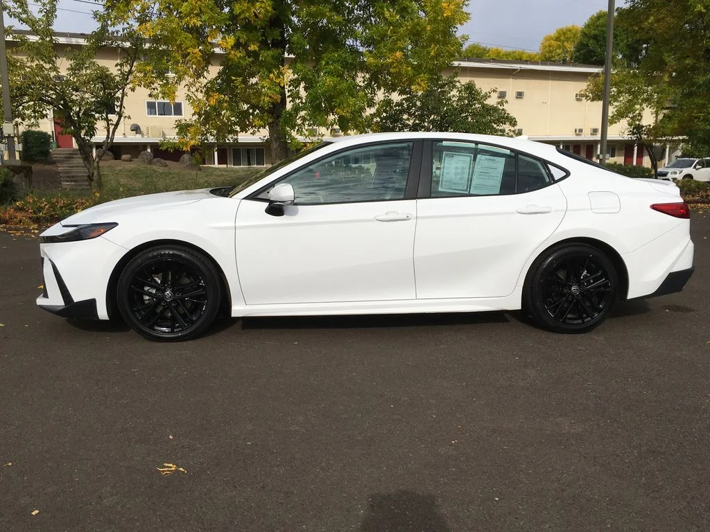 Certified Used 2025 White Toyota SE image 3