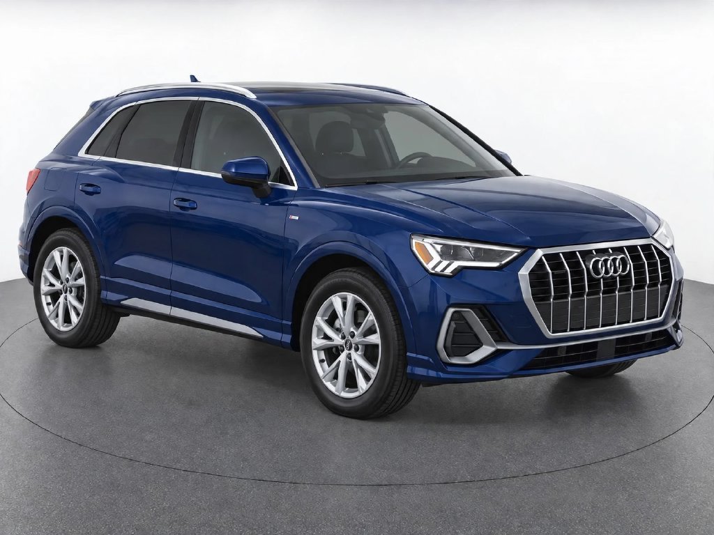 Used 2024 Navarra Blue Metallic Audi Premium Plus image 2