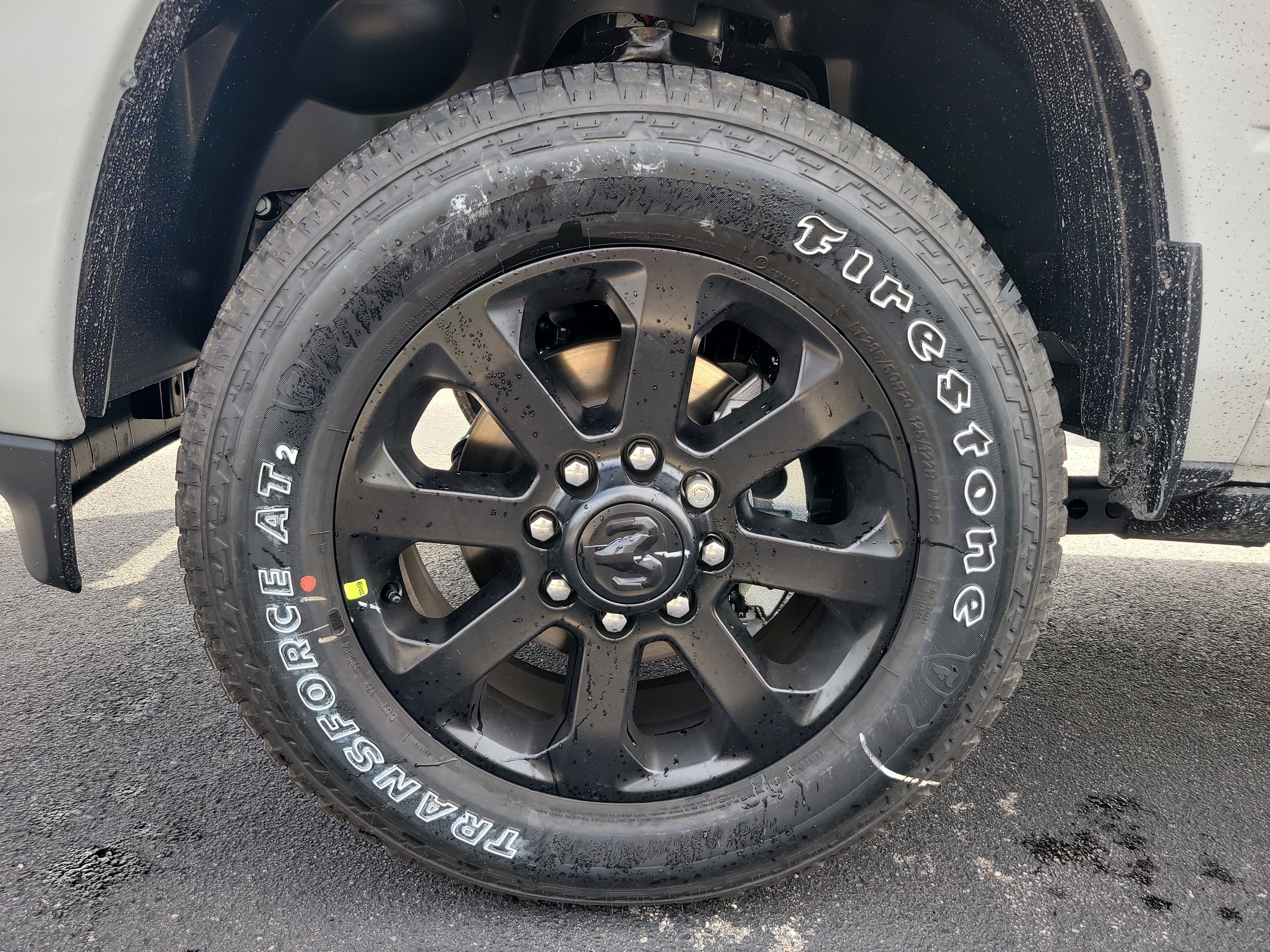 New 2026 Bright White Clear-Coat Exterior Paint RAM Laramie image 10