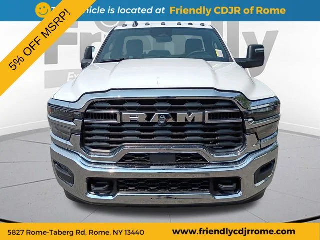 New 2026 Bright White Clear-Coat Exterior Paint RAM Tradesman image 2