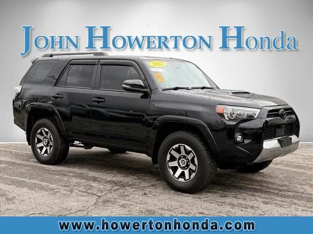 Used 2022 Black Toyota TRD Off-Road Premium image 1
