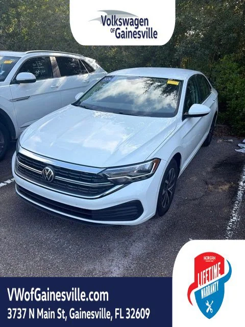 Certified Used 2024 Pure White Volkswagen S image 1