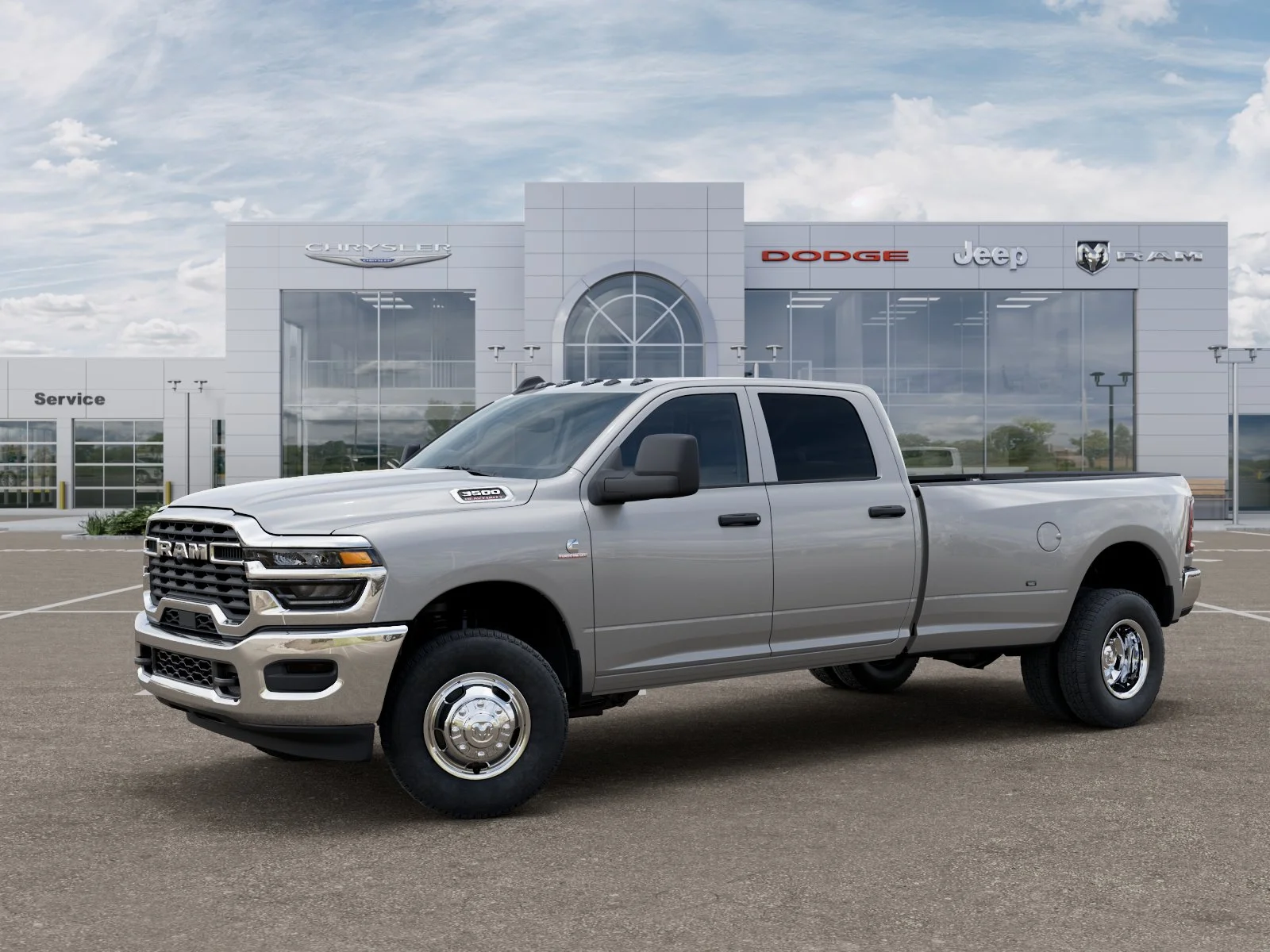 New 2026 Silver-Zynith Exterior Paint RAM Tradesman image 25