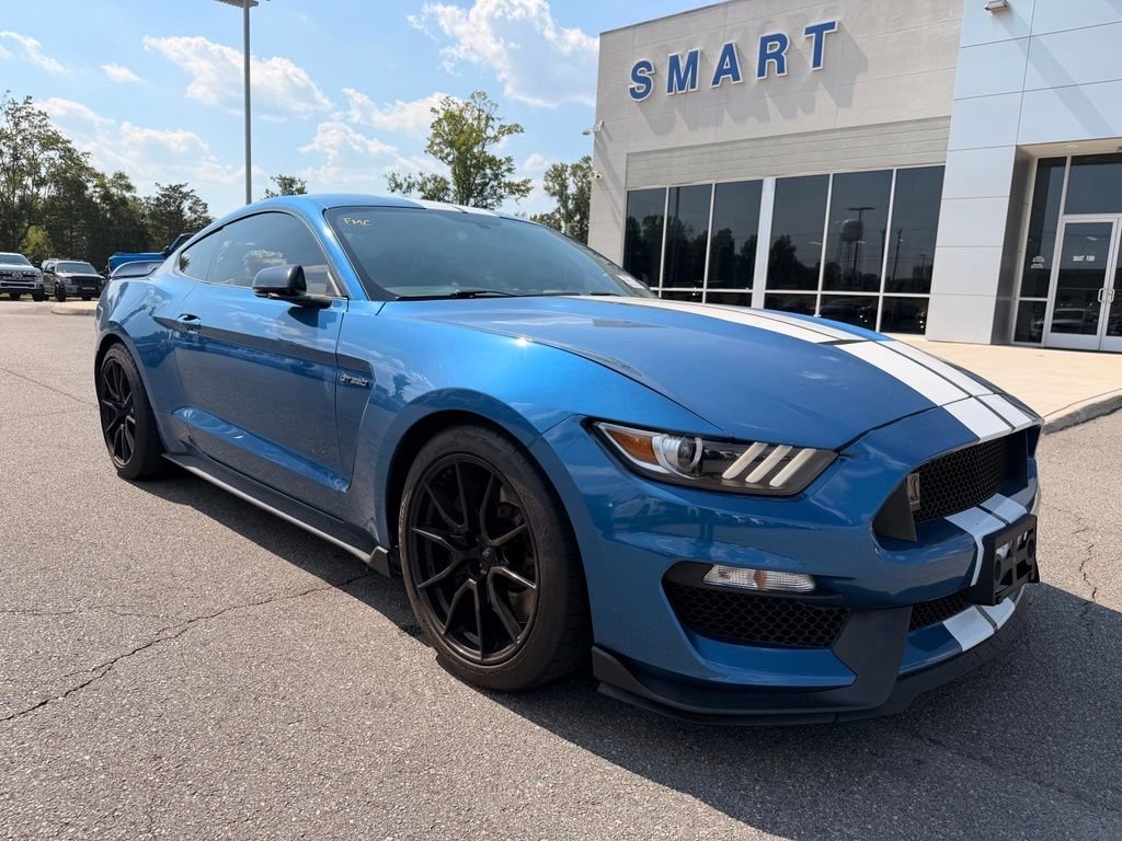 Used 2020 Ford Performance Blue Metallic Ford Shelby GT350 image 2