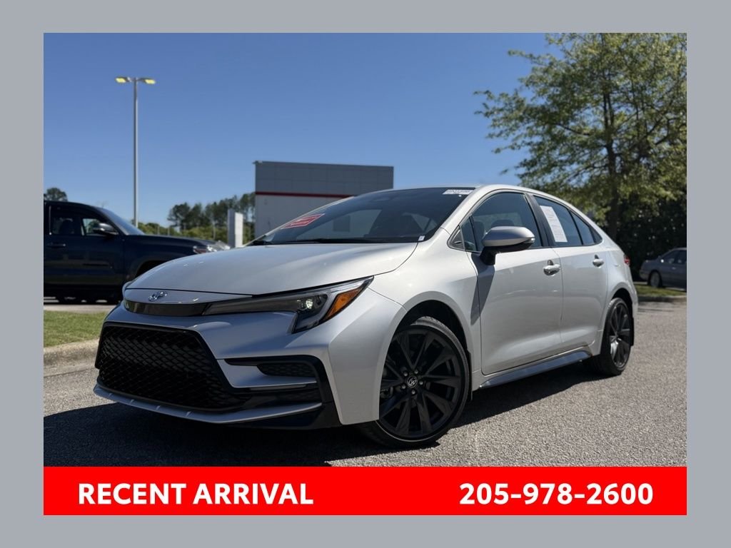 Used 2025 Silver Toyota SE image 1