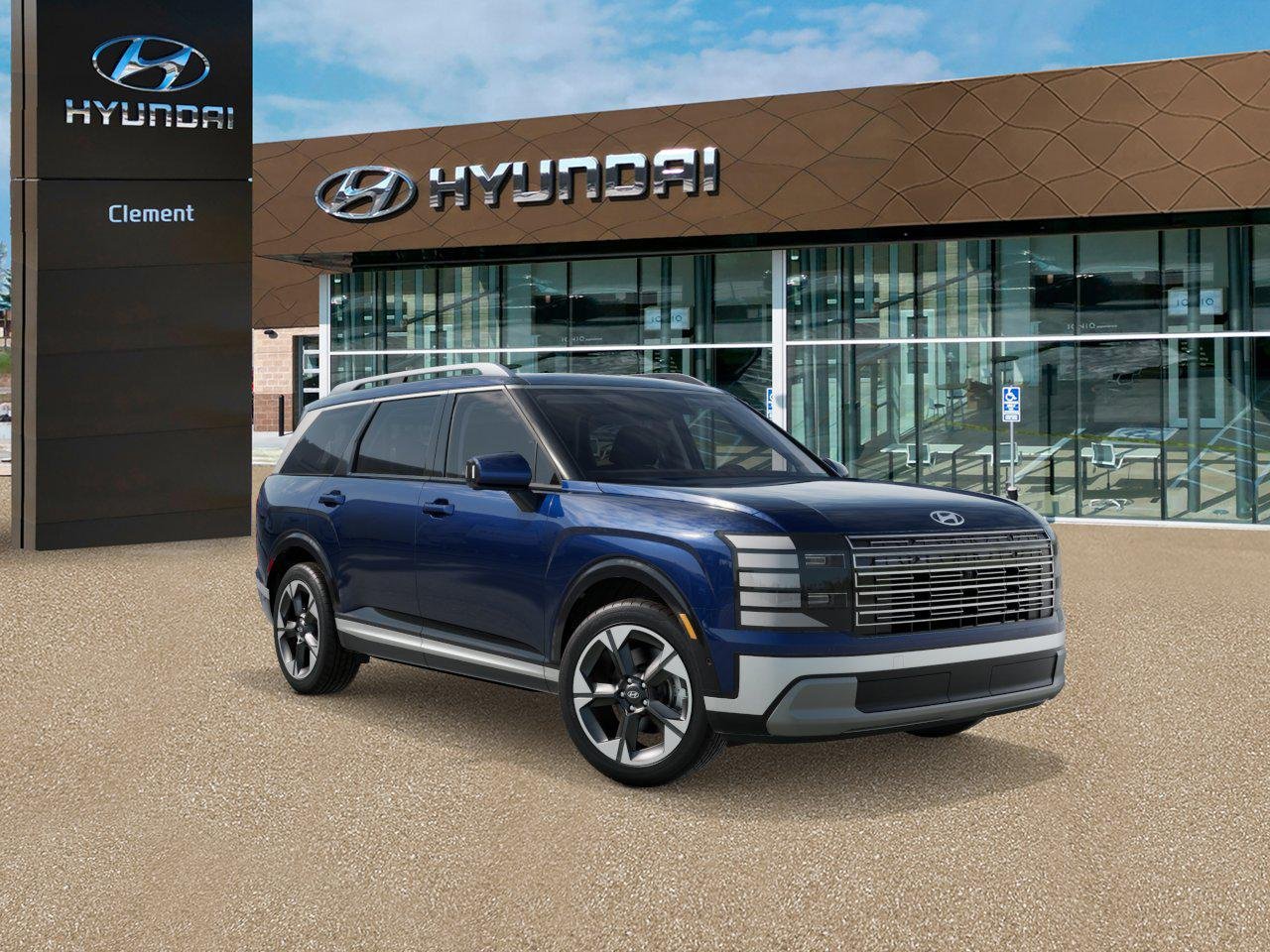 New 2027 Pacific Sapphire Pearl Hyundai Limited AWD image 2