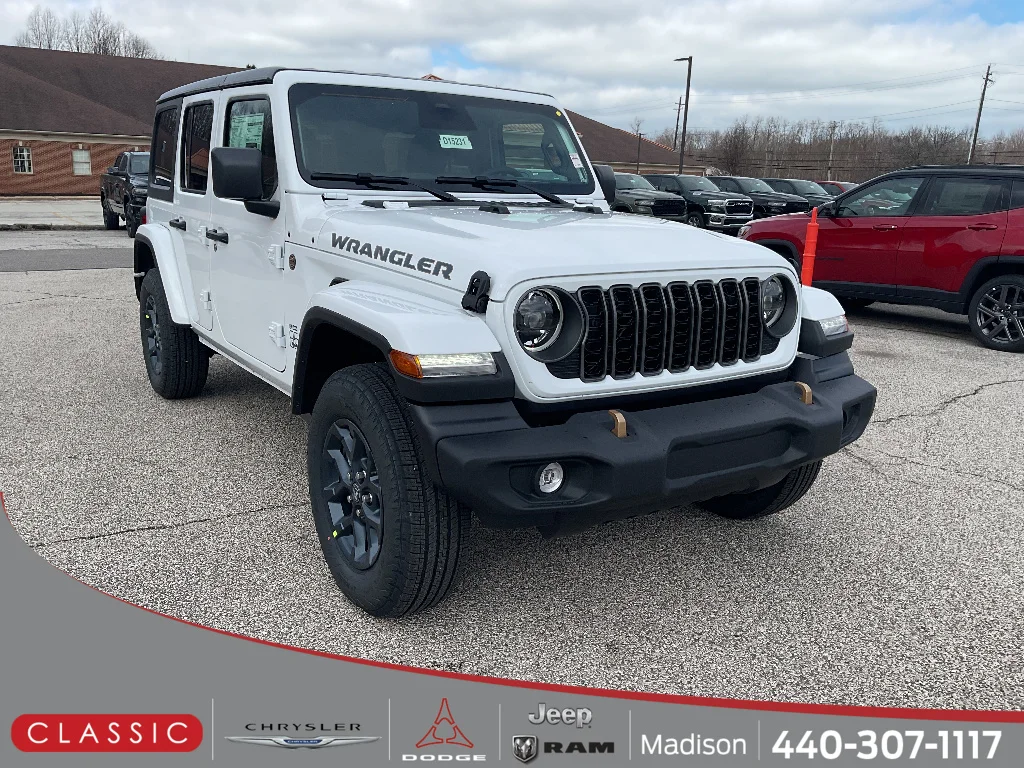 New 2026 Bright White Clearcoat Jeep 85th Anniversary image 1