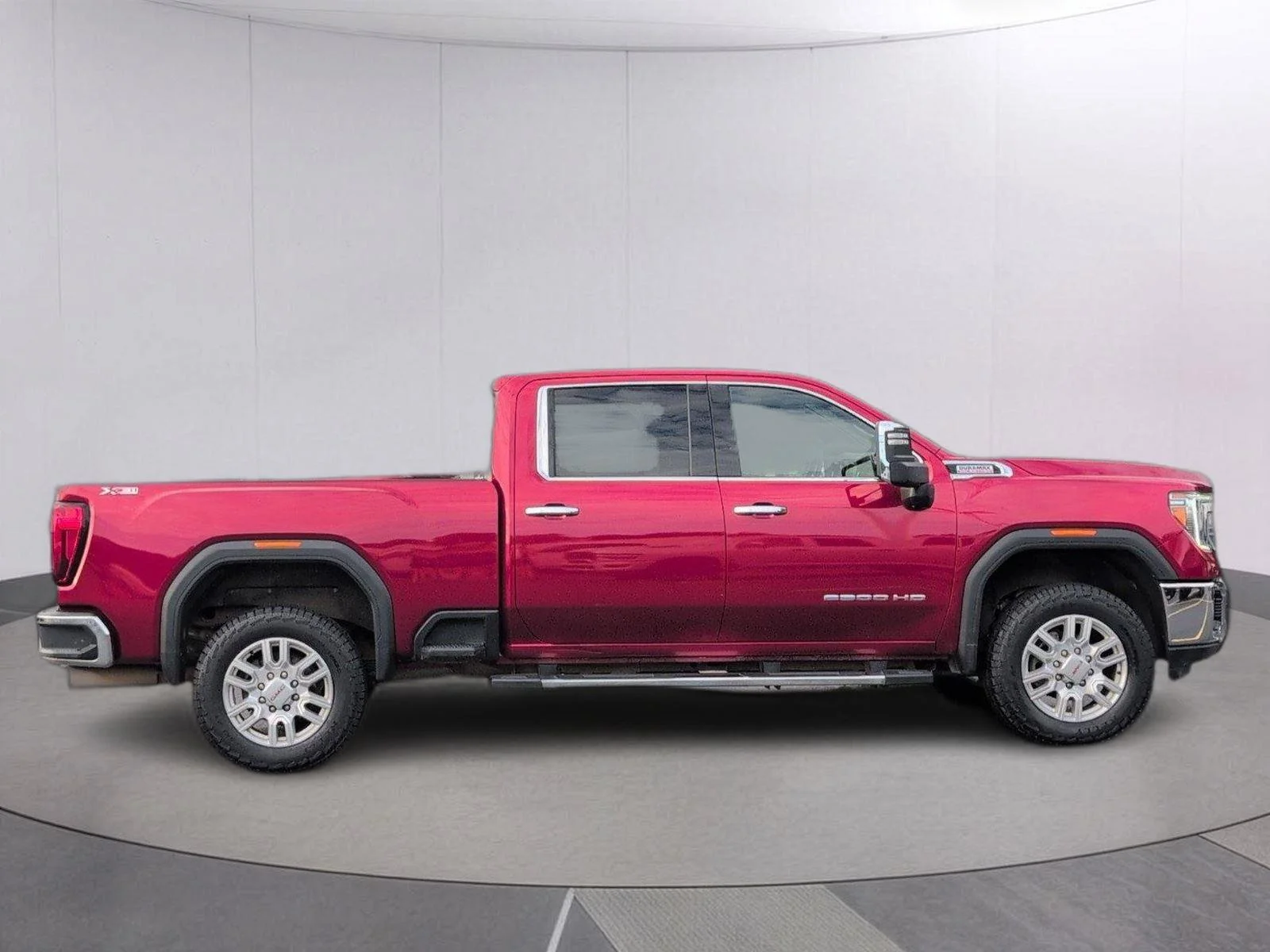 Used 2021 CAYENNE RED TINTCOAT GMC SLT image 7