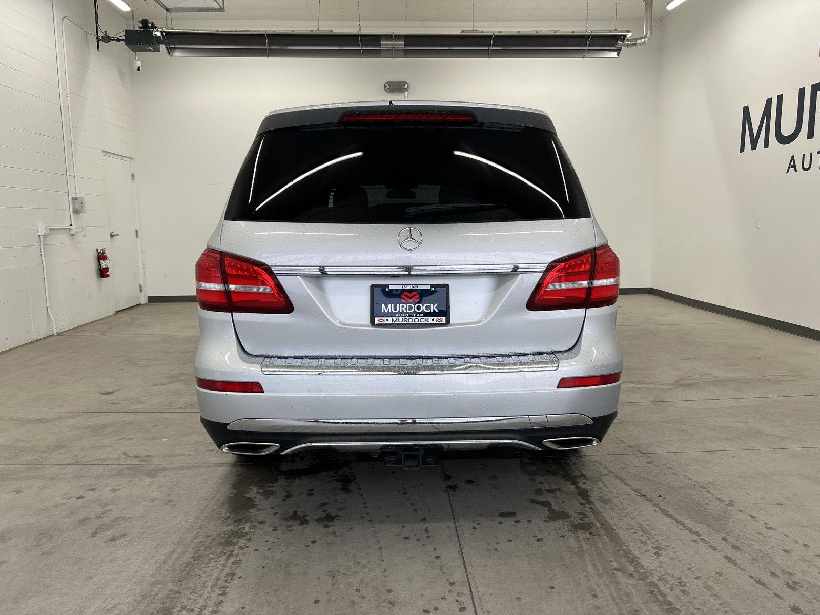 Used 2017 Iridium Silver Metallic Mercedes-Benz GLS 450 image 3