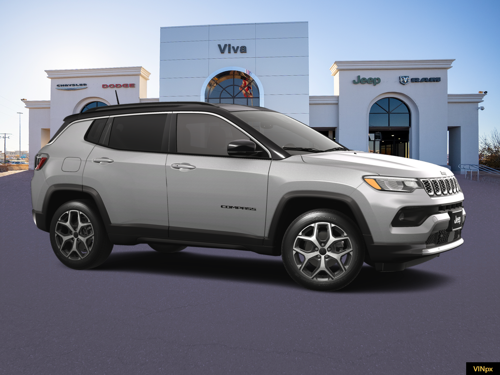 New 2026 Silver Zynith Metallic Clear-Coat Exterior Paint Jeep Limited image 10