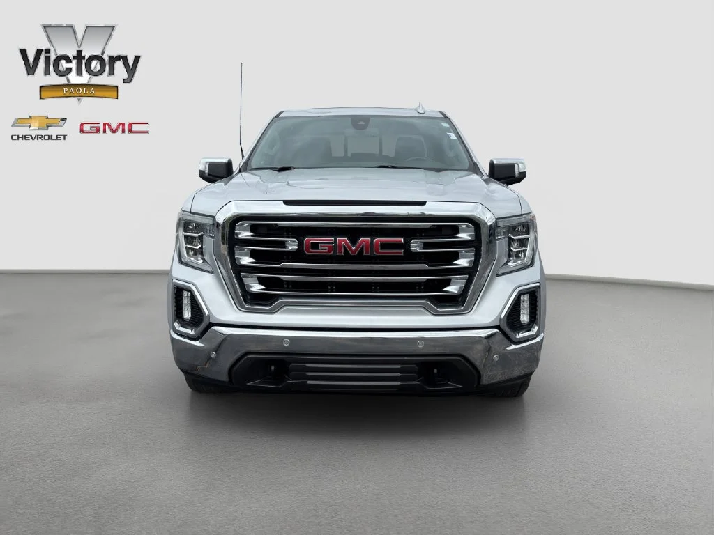 Used 2020 GMC Sierra 1500 SLT with VIN 3GTU9DED5LG452780 for sale in Kansas City