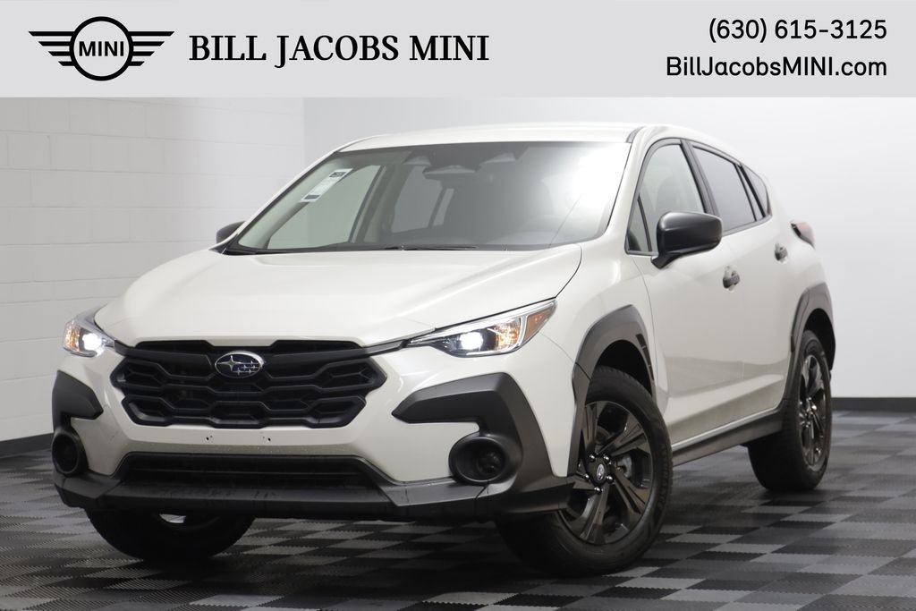 Used 2024 Crystal White Pearl Subaru Base image 1